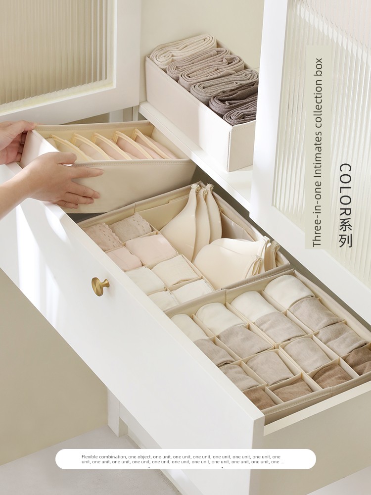 Vertical Finishing Box Drawer Clothing Storage Fantastic Underwear