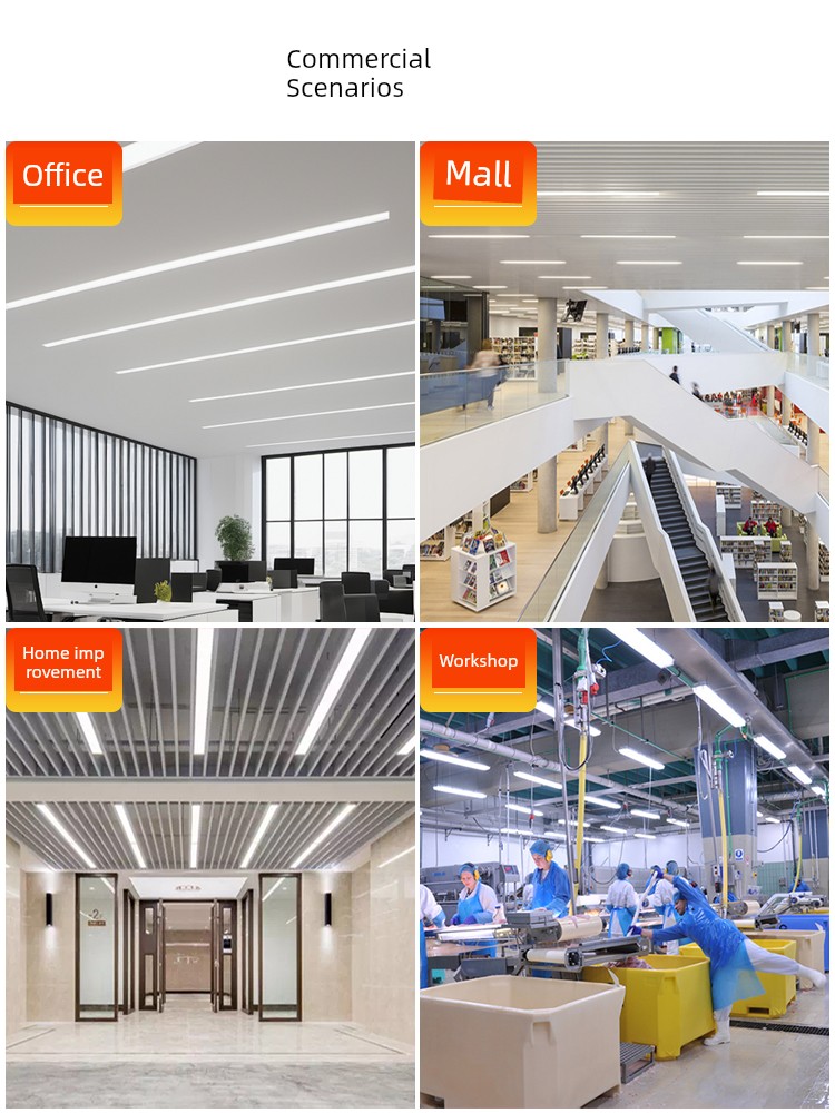 Led NVc Plug-in Dormitory Super Bright Energy-Saving Strip Light