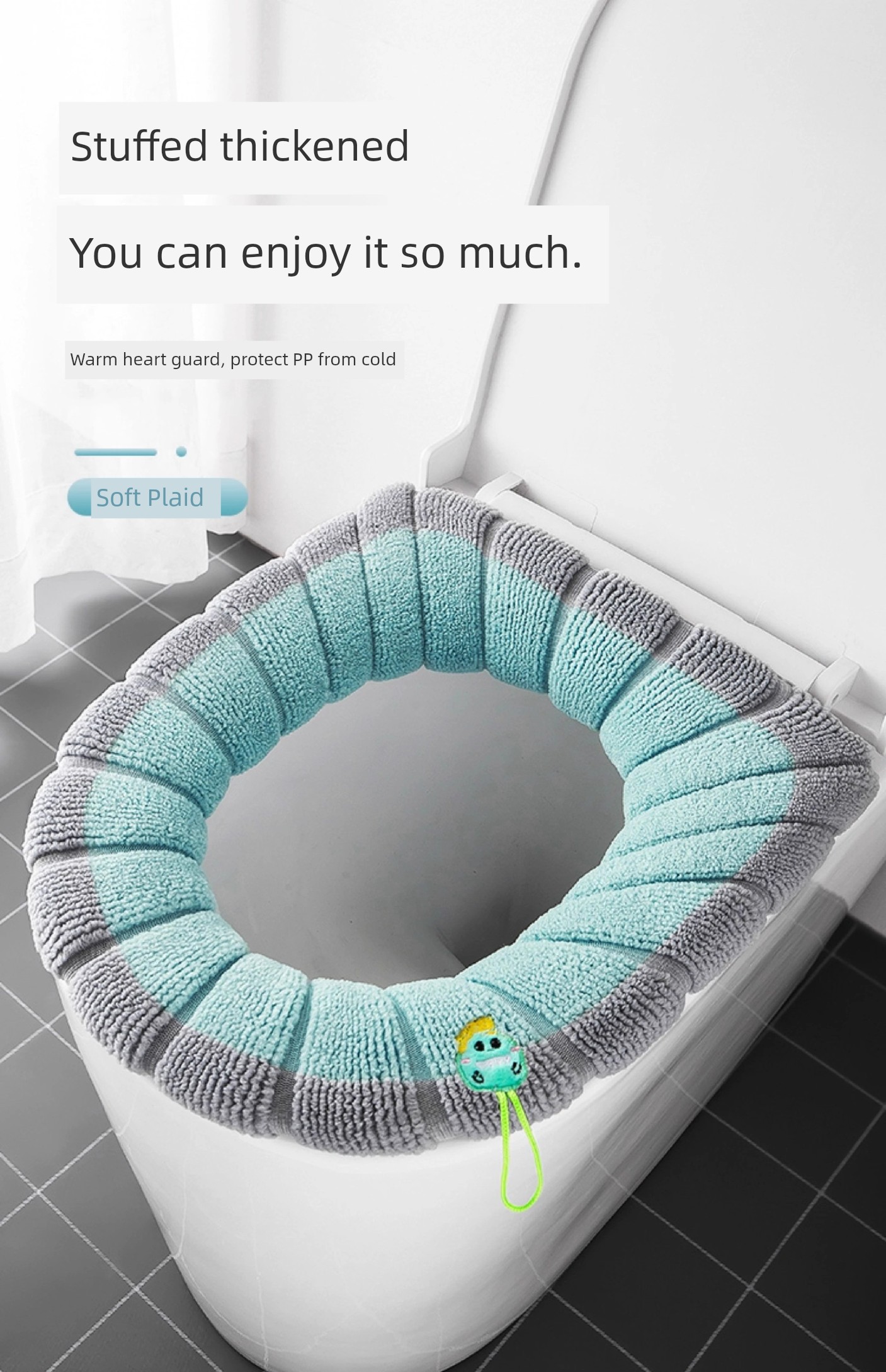Thickened Universal Toilet Seat Cover Cushion