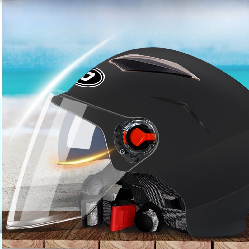 Men Electric Sunscreen All Year Round Neutral Motorcycle Helmet