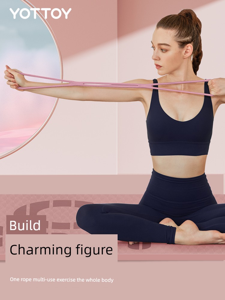 Back Training Open Shoulder Yoga Arm 8 Words Chest Expander