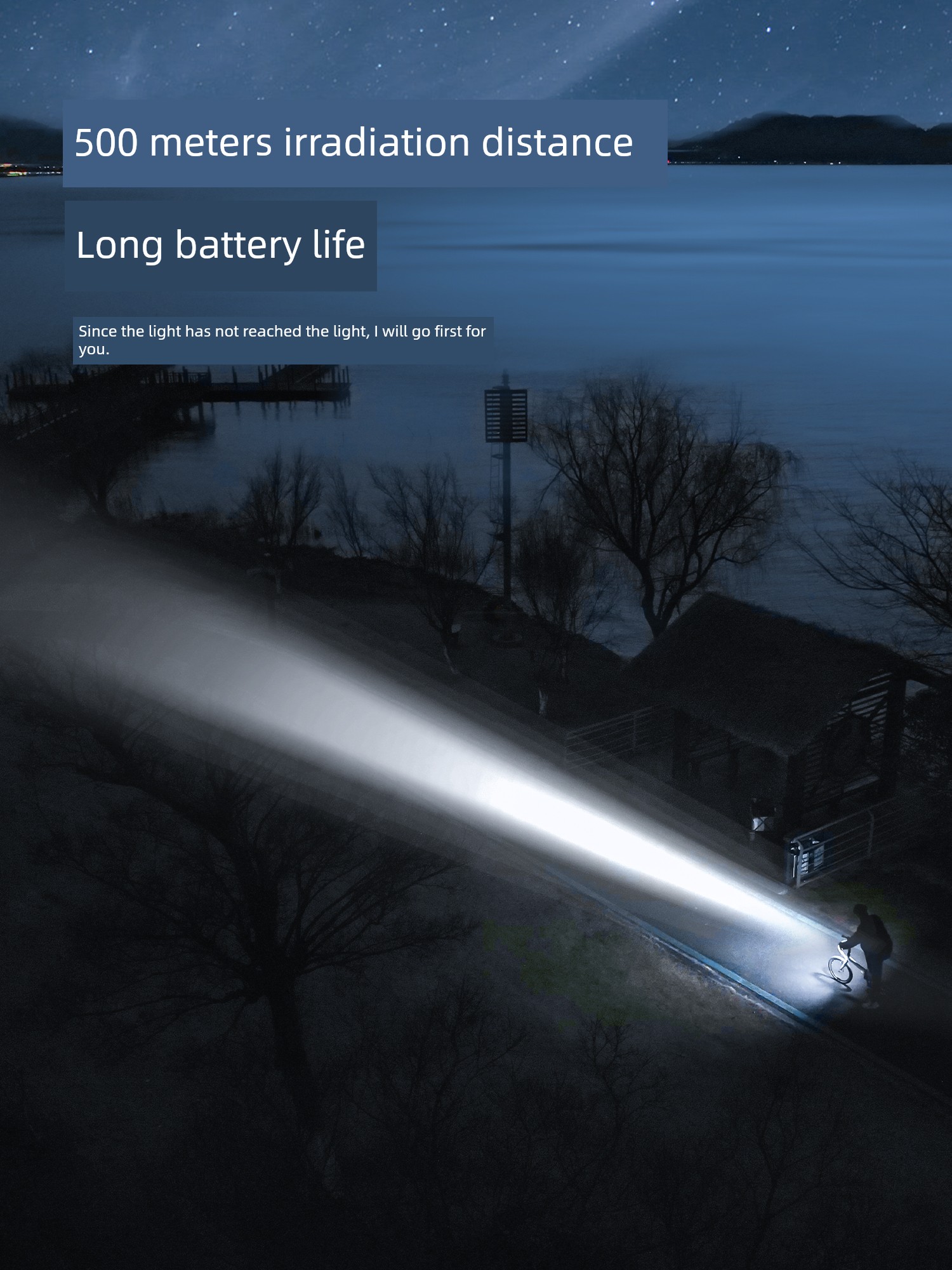 Primitive Man Flashlight Strong Light Charging Small Portable 2024 New Arrival Ultra-Long Life Battery Household Outdoor Long Shot Super Bright