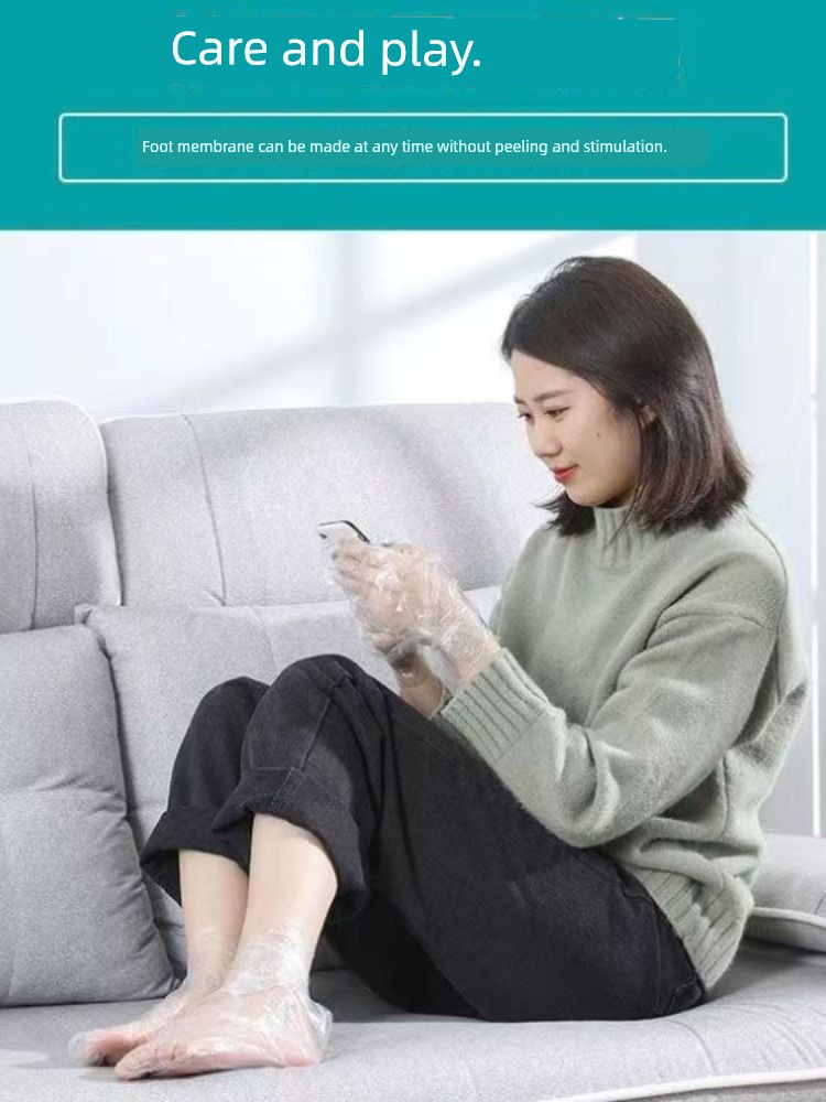 Disposable Anti-Chapping Plastic Indoor Foot Film Cover