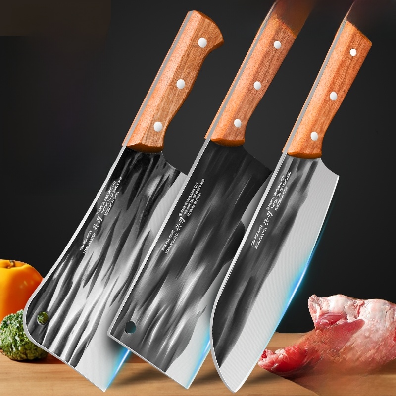 Нож шеф-повара Xingblade Forging Longquan для нарезки мяса двойного назначения