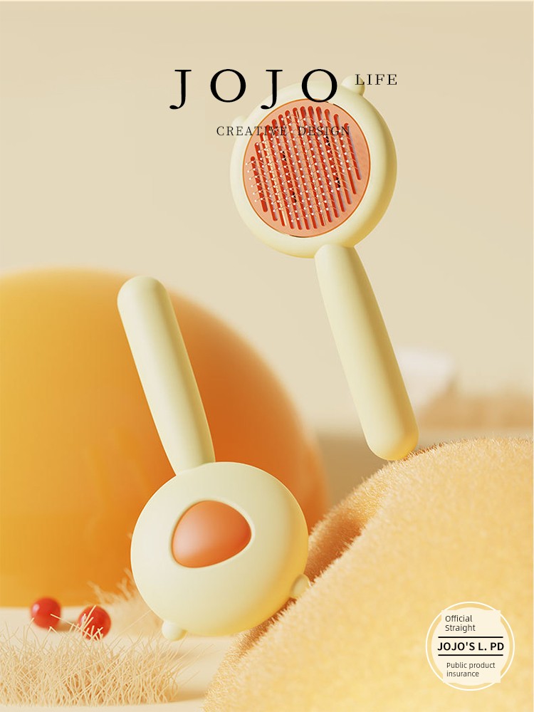 Jojo's L. Pd. Mr. Grocery. Pet Comb Brush Needle Comb Supplies Float Hair Cleaning Knot Untying Comb | Qiaoyi