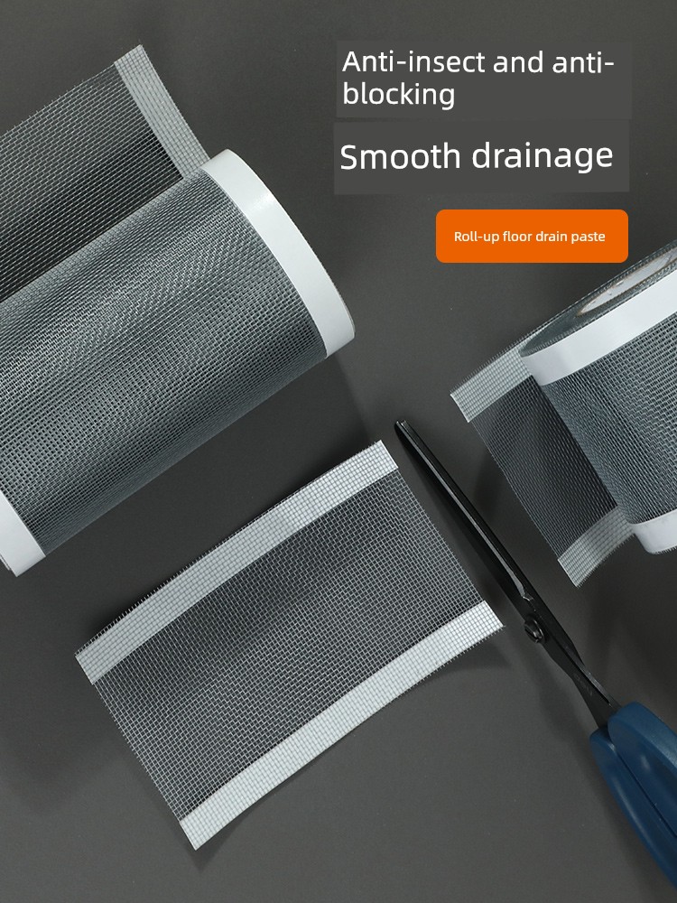 Jujiajia Toilet Floor Drain Sheet Toilet Anti-Blocking Hair Disposable Bathroom Sewer Filter Screen Insect-Proof Neutral