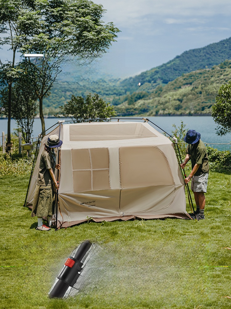 Naturehike Naturehike Roof 6.0 Easy-to-Put-up Tent Titanium Vinyl Outdoor Rainproof Camping Camping Equipment Camping