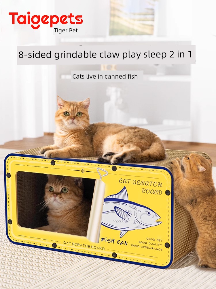 Integrated All Year Round Neutral Grinding Claw Toy Cat Scratch Board