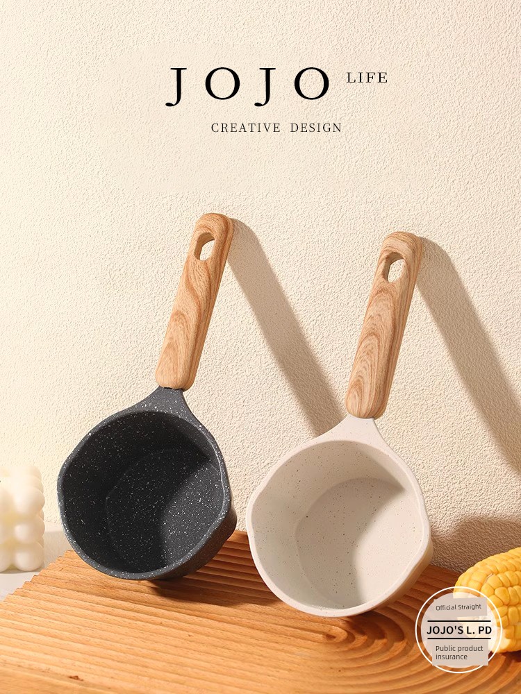 Jojo's L. Pd. Love. Hot Oil Small Pot For Home Small Oil Pan Mini Omelette Pan | Gui Lian