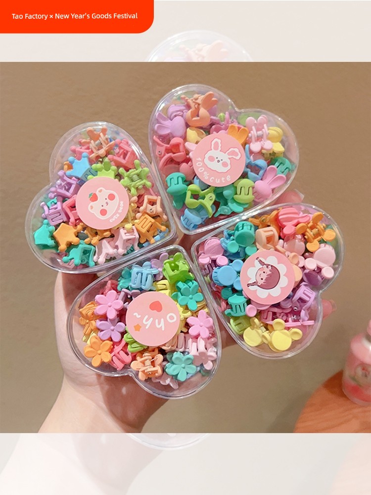 Baby Girl Grabbing Clip Mini Baby Hair Patch