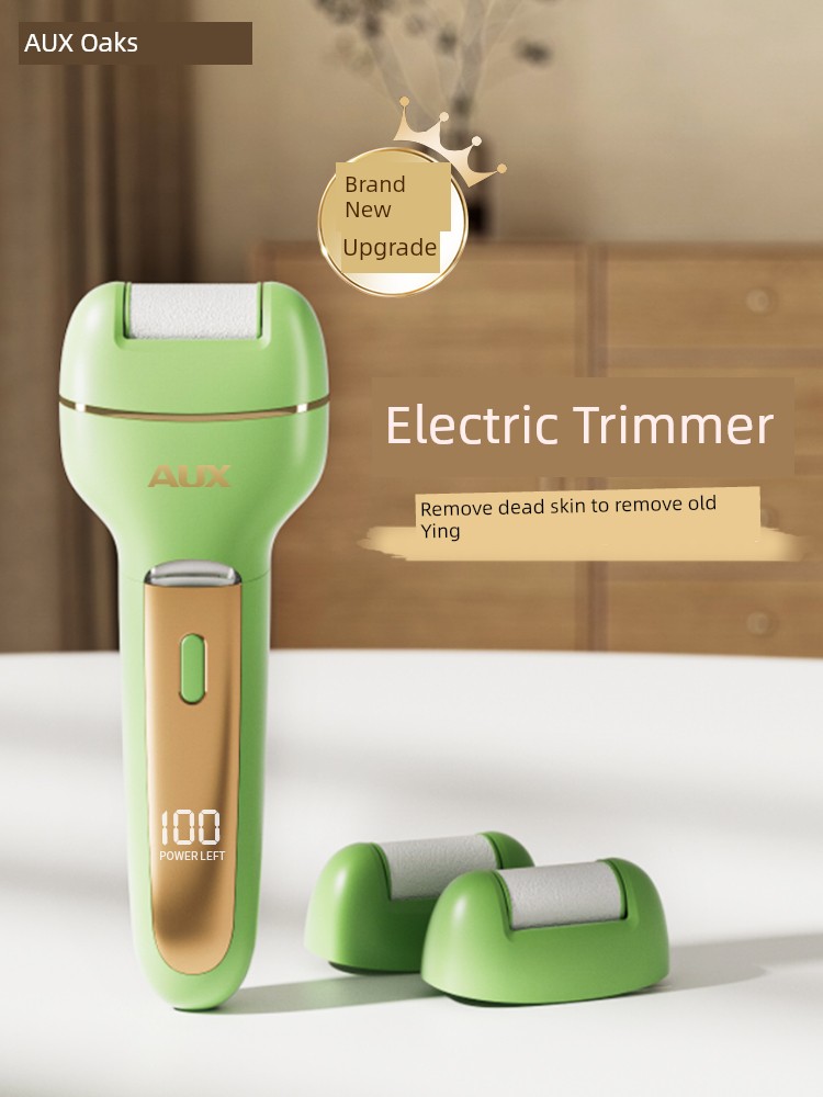 Ox Electric Pedicure Tool Foot Skin Peeling Exfoliating Kit Rubbing Pumice Stone Foot Scraping Calluses Pedicure Device