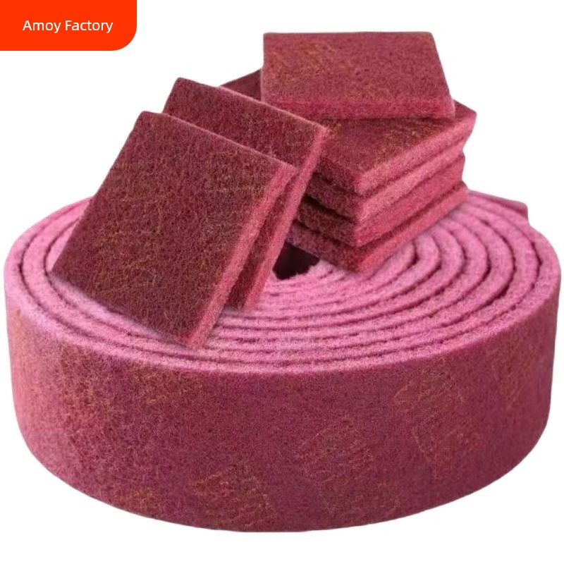 Thickened Silicon Carbide Sponge Wipe For Home Scouring Pad Rust Removal Dishcloth Handy Gadget 1M Long Industrial Decontamination Cleaning Brush