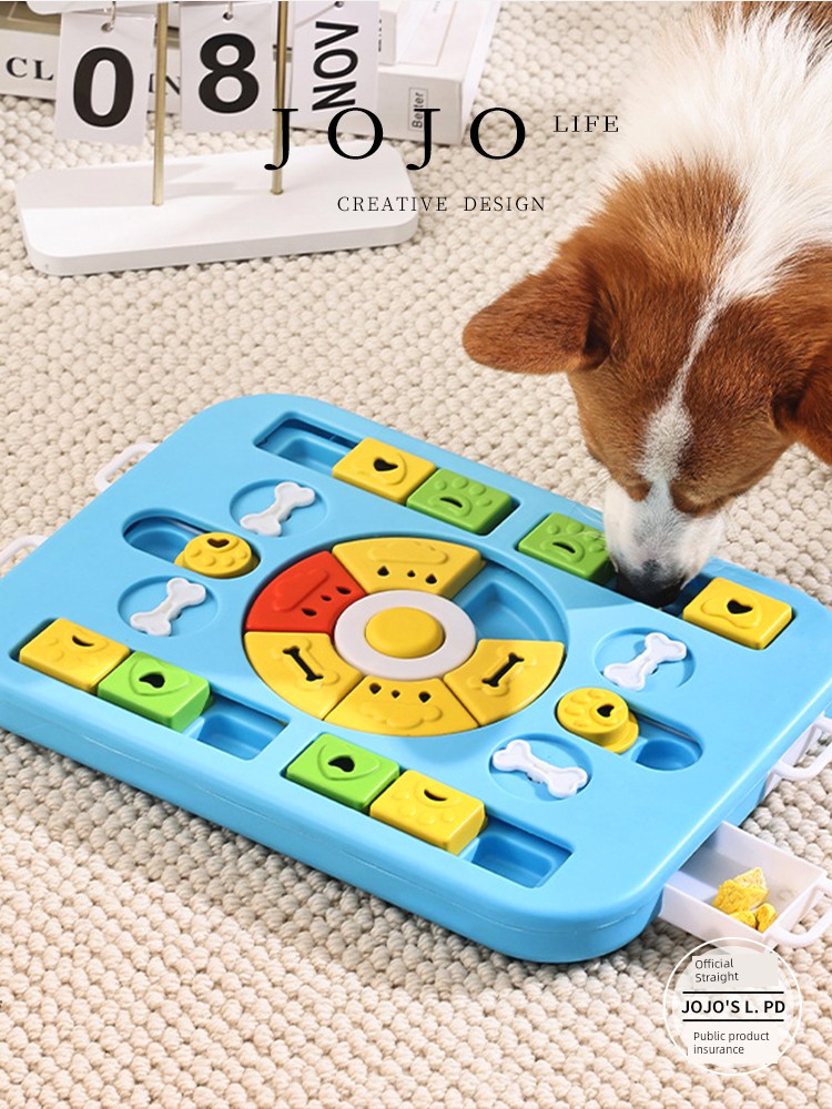 Jojo's L. Pd. Car. Pet Educational Toy Dog Feeder Can Sound Cat Bowl Dog Bowl | Mail Car
