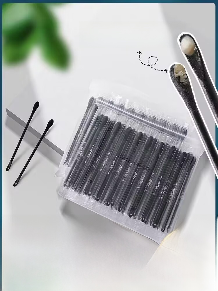 Disposable Blackhead Removal Cotton Swab Stick Pop Pimples Acne Scraper Care Cleaning Cotton Swab Makeup Special Multi-Functional Cotton Swab