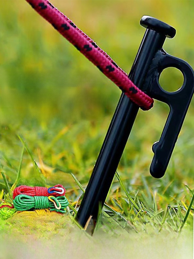 Canopy Pole Holder Wind Proof Rope Ground Outdoor Tent