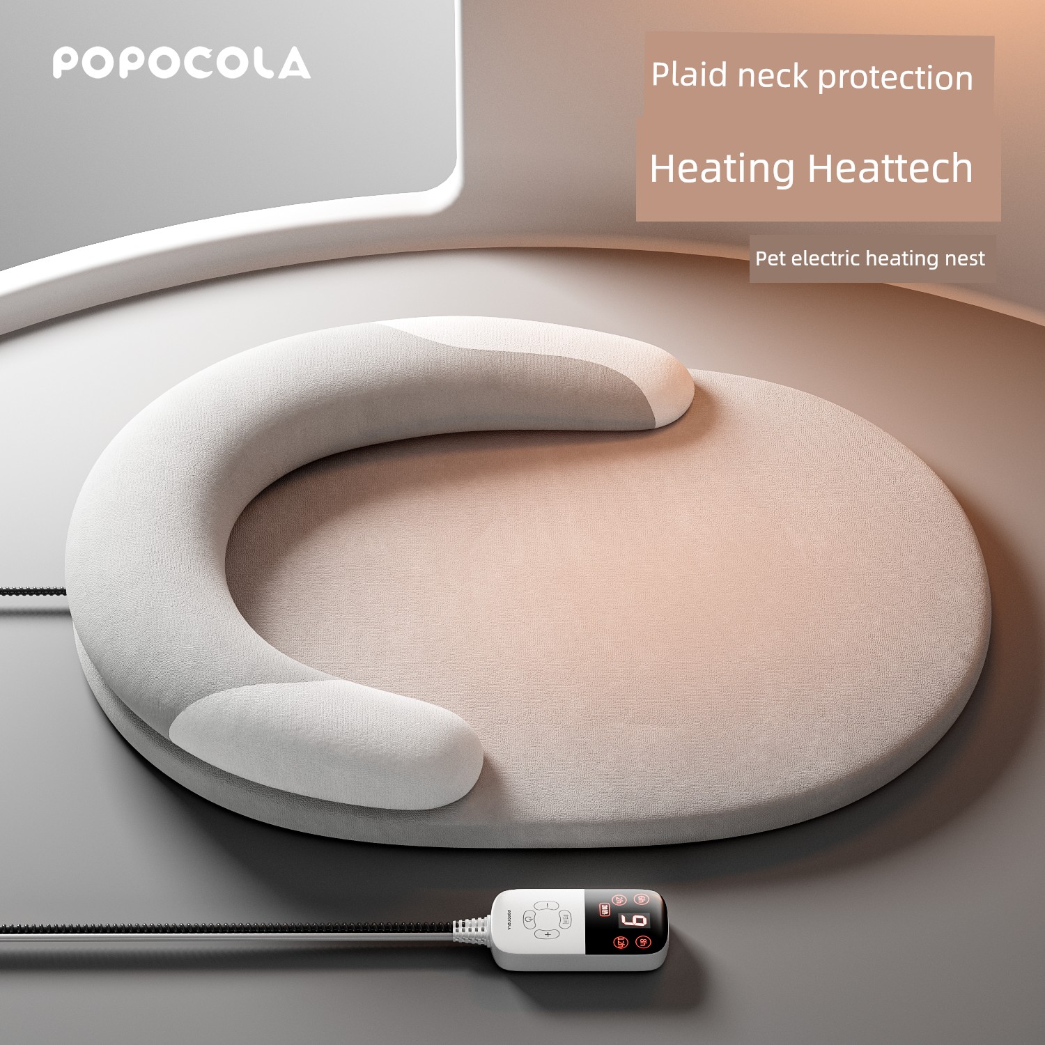 Popo Heating Cat Nest Winter Heattech Cat Pet Special Mattress Constant Temperature Winter Electric Blanket Kennel Electric Heating