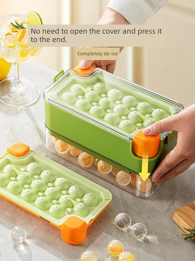 Taili Ice Cube Mold Food Grade Ice Maker Mini Press Ice Handy Gadget