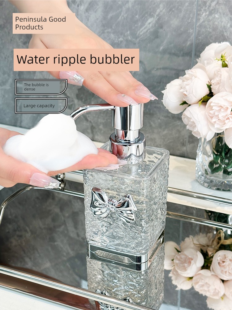 Accessible Luxury Facial Cleanser Bubbler Automatic Foam Pump Bottle Hand Sanitizer Shampoo Shower Gel Special Press Foam Bottle