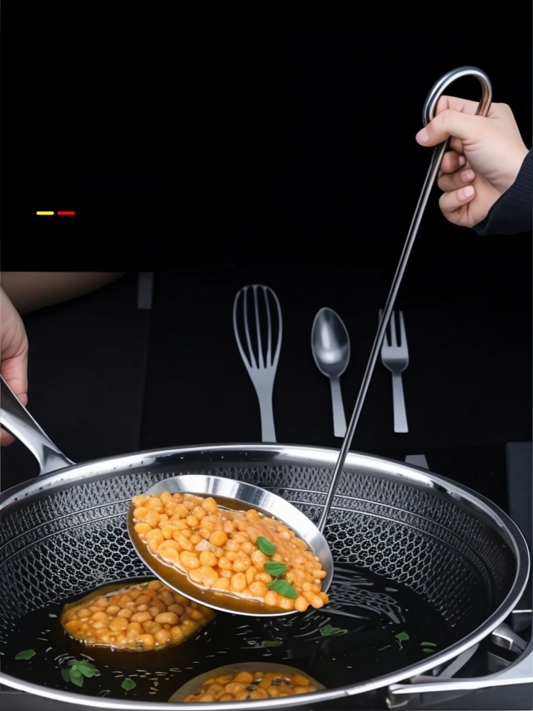 Stainless Steel Peanut Soybean Oil a Block of Wood Or Stone Mold