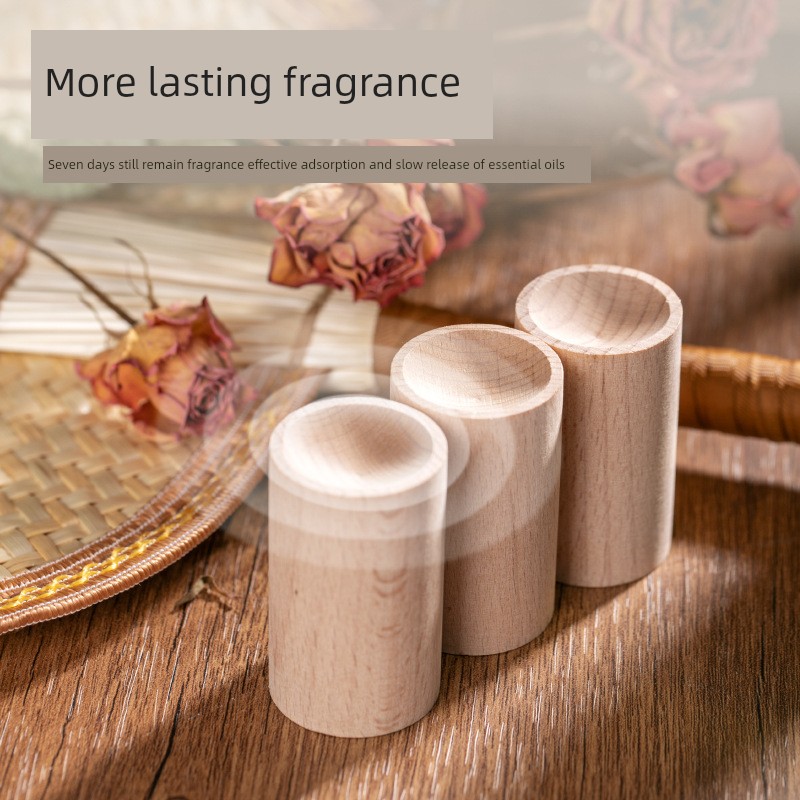 For Home Essential Oil Mosquito Repellent Expansion Fragrant Wood Bedroom Lasting Fragrance Insect Repellent Solid Wood Ornaments Florida Water Wind Medicated Oil Volatile Wood