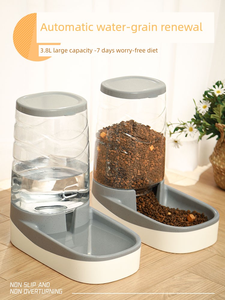 Dog Water Dispenser Automatic Pet Feeder Cat Drinking Water Apparatus Flowing Basin Water Kettle Pet Drinking Water Handy Gadget Water Feeder