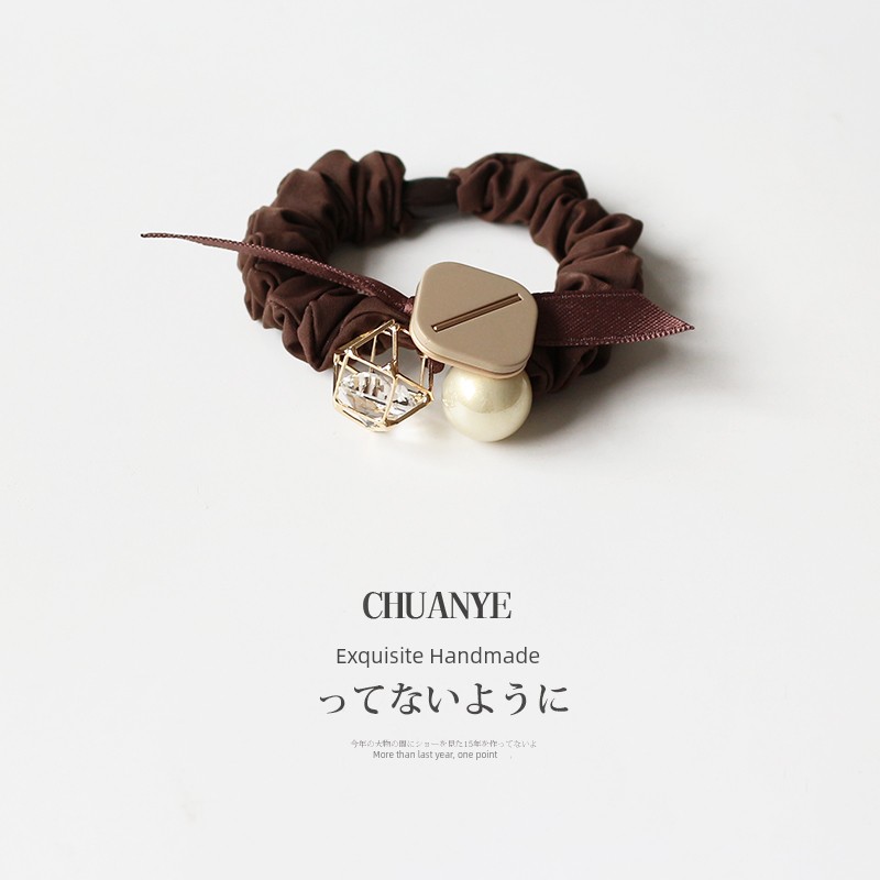 Kawano Fancy Small Intestine Internet Celebrity Japanese and Korean Temperamental Hair Ring