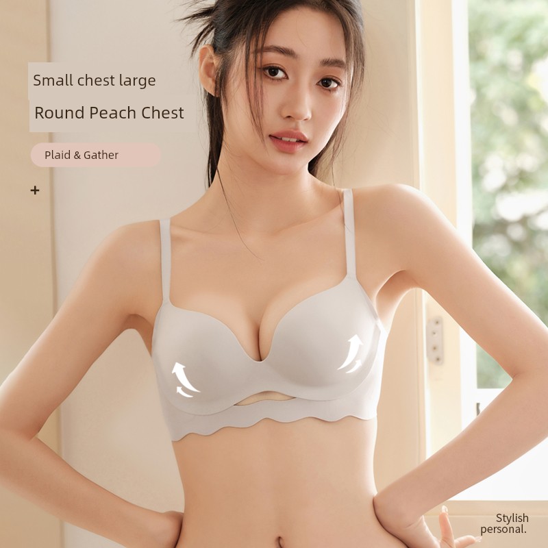 Бюстгальтер Push-up для небольшой груди, большой бесшовный, сексуальный, без косточек, аксессуар для поддержки груди, приподнимающий, дышащий
