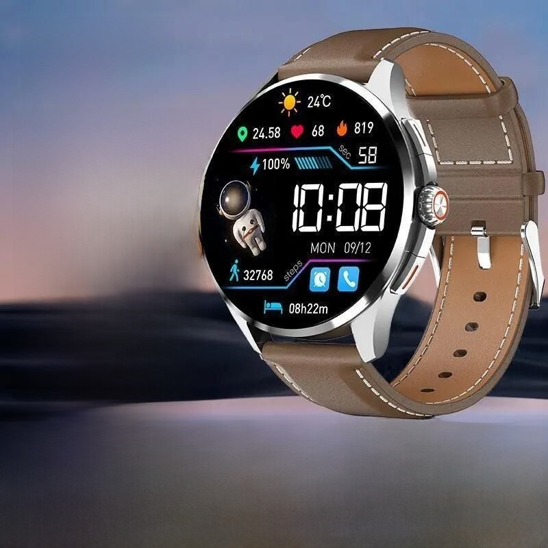 Heart Rate Measurement Blood Pressure Ultra-Thin Large Screen Waterproof Smart Watch