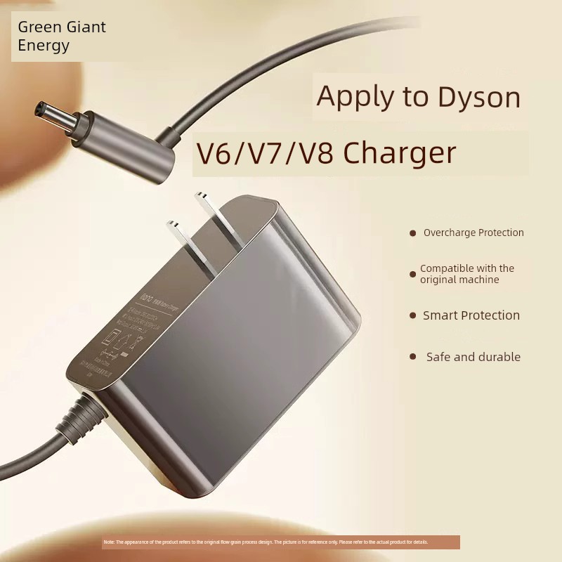 Applicable to Dyson Dust Collector Charger Dyson Adapter V6/V7/V8/V10/V11 Power Cord Accessories