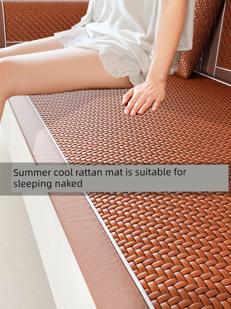 Classy Seat Cushion for Summer Non Slip Cold Feeling Rattan Mat Sofa Cushion 2025 New Arrival Cooling Mat for Summer Summer Cold Cover Towel