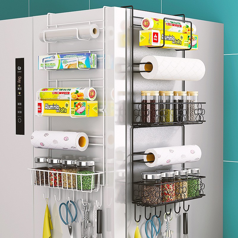 Storage Fantastic Side Wall Plastic Wrap Refrigerator Shelf