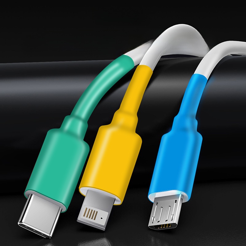 Apple Android Charging Plug Neutral USB Cable Protection Sleeve