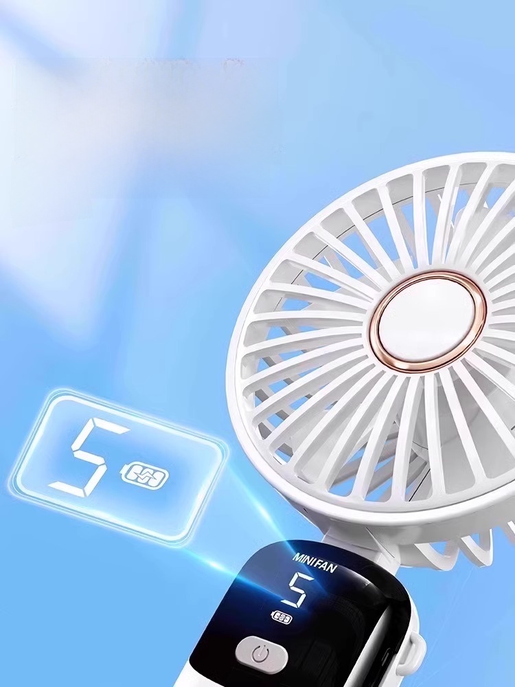 USB Mini Noiseless Student Desk Small Handheld Fan