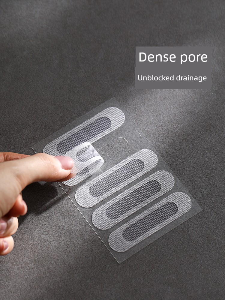 Fasola Car Window Shade Hole Patch Drain Hole Anti-Mosquito Repair Home Door Window Voile Holes Self-Adhesive Velcro