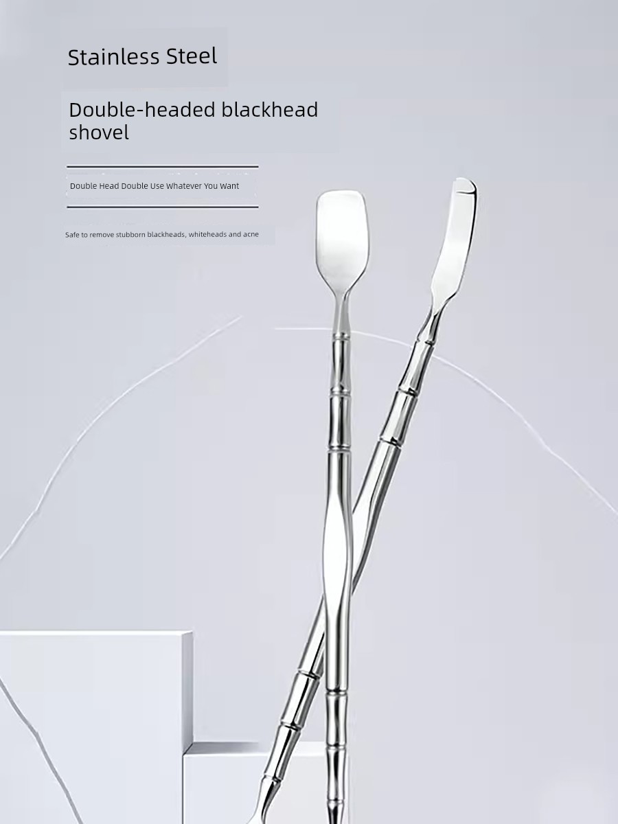 Multifunctional Pore Cleanser Stainless Steel Blackhead Scraping Beauty Tools Facial Pore Cleaning Massage Beauty Shovel Blackhead