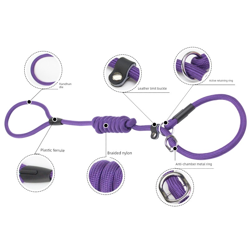Dog Hand Holding Rope Teddy Dog Chain Small Medium Large Dog Golden Retriever Dog Leash Pet Supplies P Chain P Word Rope