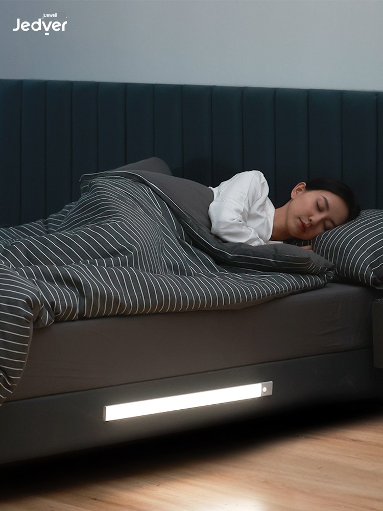 Jedewell Automatic Induction Lamp Cabinet Light Bed Light Charging Hallway Self-Adhesive Wine Cabinet Shoe Cabinet Entry Light Bar