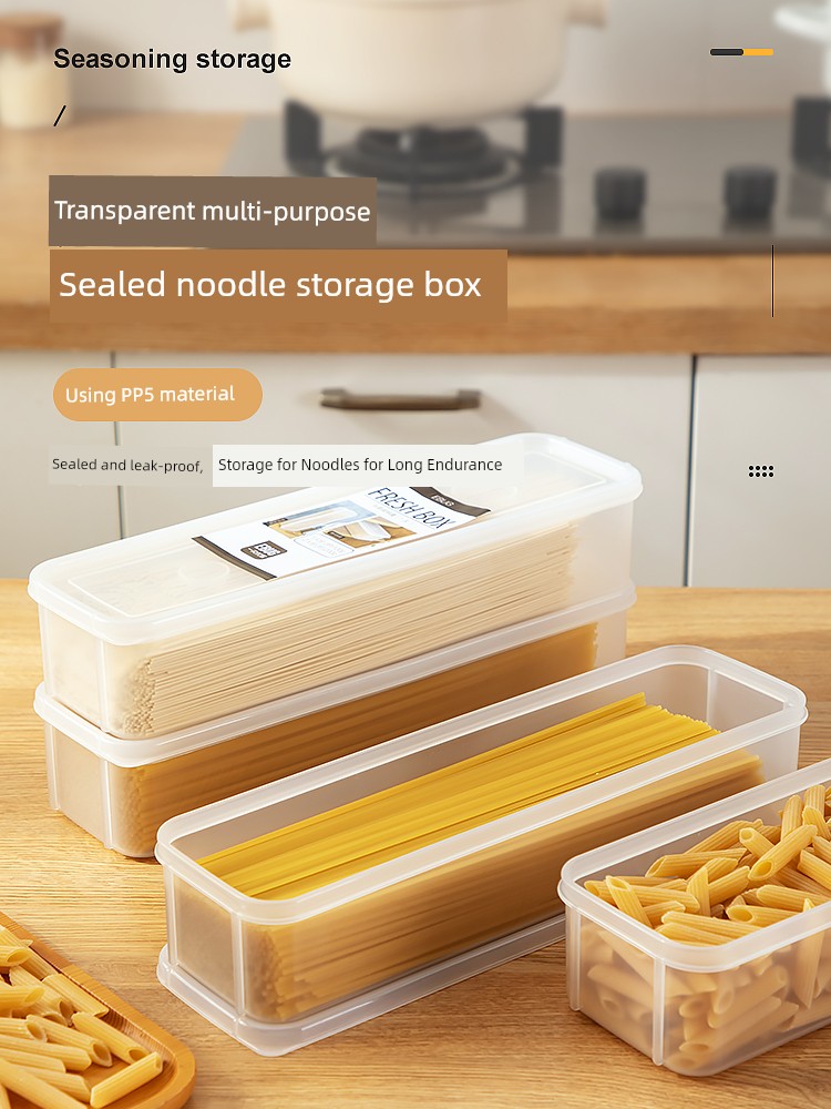 Japanese Refrigerator Food Grade Plastic Dry Noodles Storage Box