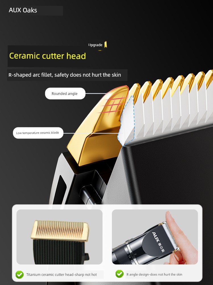 Ox Hair Clipper Electrical Hair Cutter Shaving Hair For Home Electric Clipper Self Hair Cutting Tool Professional Electric Razor