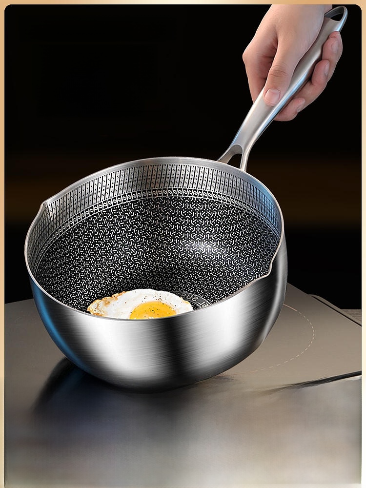 Japanese Style 316L Yukihira Pan Food Grade Honeycomb Stainless Steel