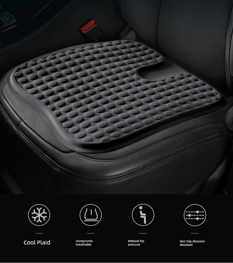 Premium Cooling Gel Car Seat Cushion Pad
