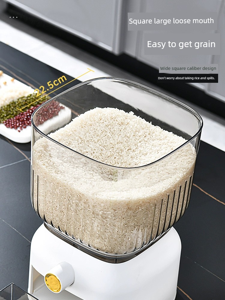 Rice Bucket For Home Insect-Proof Moisture-Proof Sealed Rice Bucket Rice Storage Box Food Grade Rice Storage Box Rice Flour Storage Tank