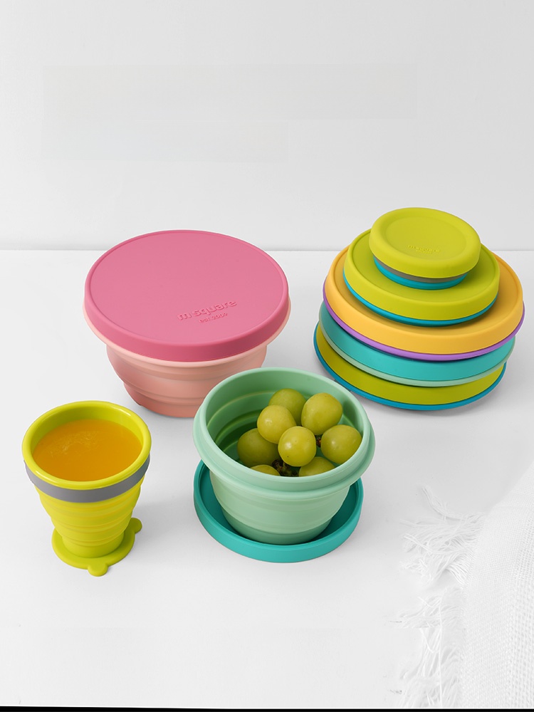 MSquare Gargle Cup Edible Silicon Folding Bowl