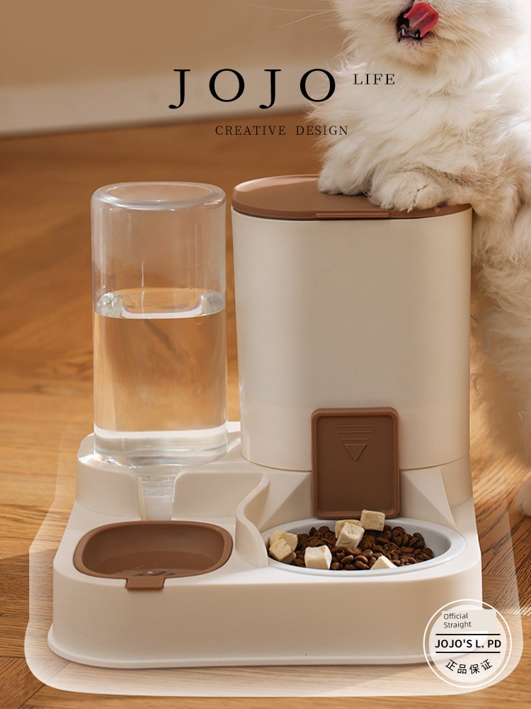 Jojo's L. Pd. Mr. Grocery. Automatic Feeding and Water Feeding All-in-One Pet Large Capacity | Soldier Crossbow