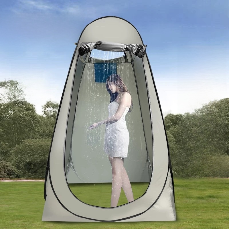 Bath Anti-Penetration Change Clothes Building-Free Quickly Open Outdoor