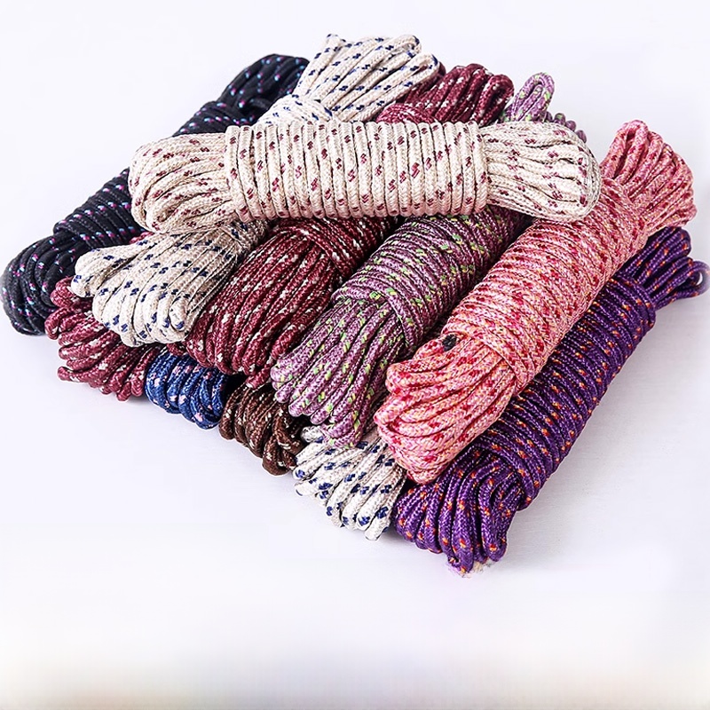 Clothesline Outdoor Quilt Fantastic Thickened Non-Slip Windproof Outdoor Clothes Line Hanging Sun Drying Rope