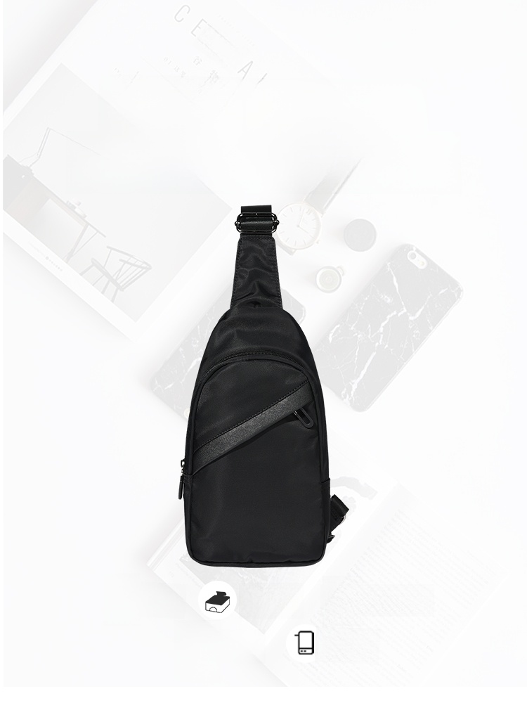 Men's Messenger Bag 2024 New Arrival Stylish Small Crossbody Bag Chest Bag High-End Backpack Shoulder Bag New Waist Bag Men's