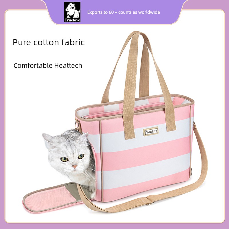 Truelove Cat Bag Backpack for Going out Cat Space Capsule Portable Breathable Dog/Cat Bag Shoulder Satchel Pet Bag