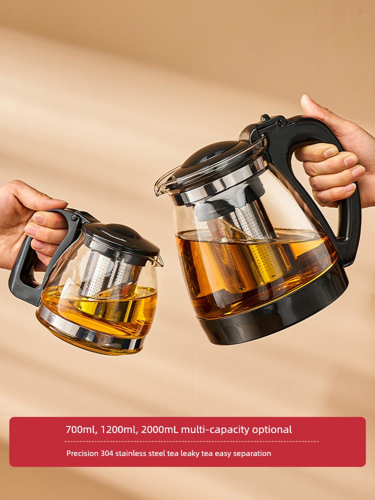 Teapot Tea Making For Home Tea Water Separation Special Health Pot Tea Set Large Capacity Teapot Chinese Style Glass Tea Maker