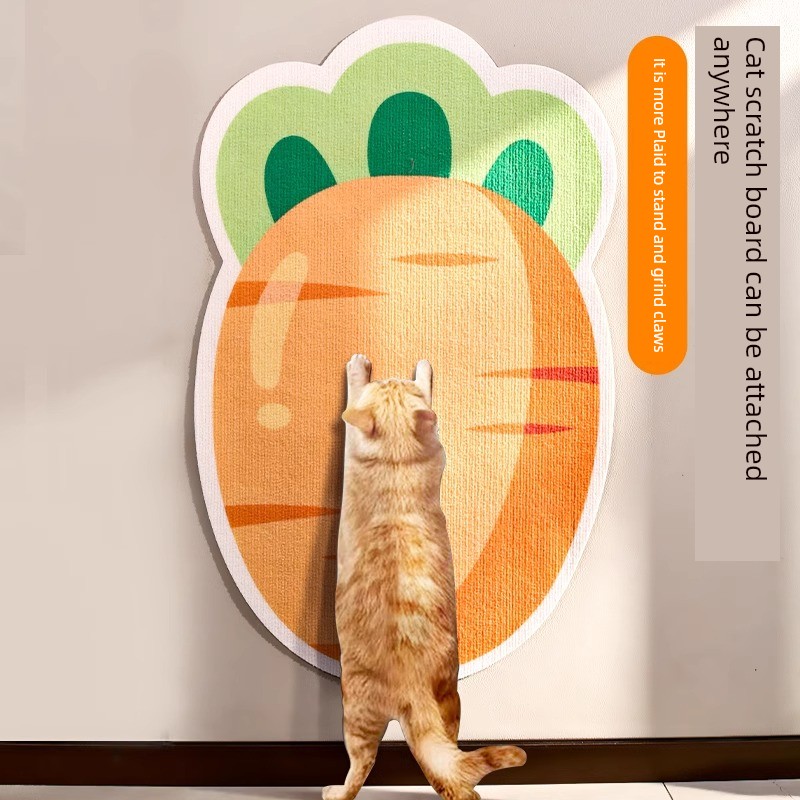 Cat Scratch Board Thickened Scratch-Resistant Abrasion Resistant Chip-Free Cat Scratching Pad Vertical Wall-Sticking Anti-Scratching Sofa Protection Cat Grinding Claw